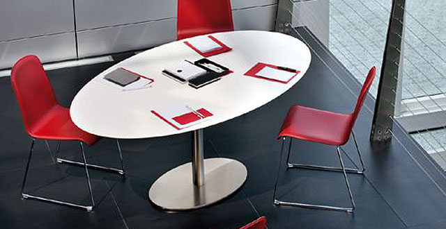 oval table